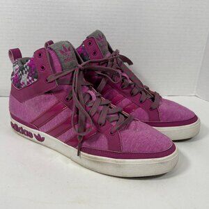 2012 Womens Adidas Q32853 Top Court Size 9 Purple